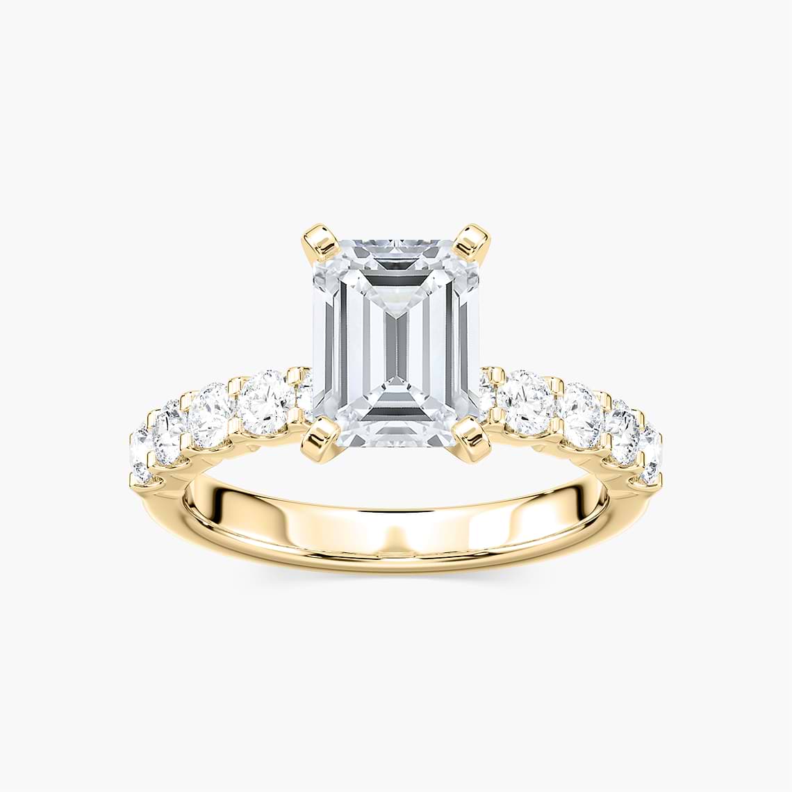 Emma Verlobungsring – Gelbgold