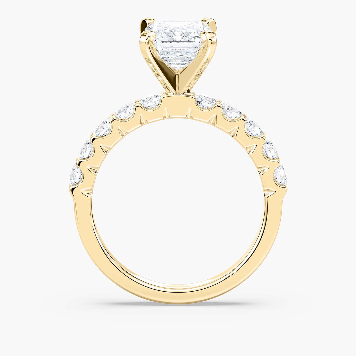 Emma Verlobungsring – Gelbgold