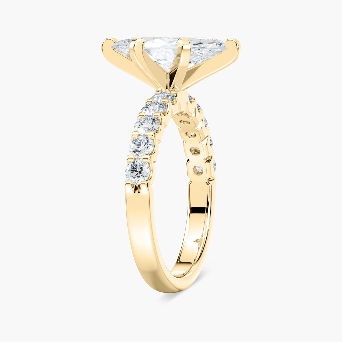 Emma Verlobungsring – Gelbgold