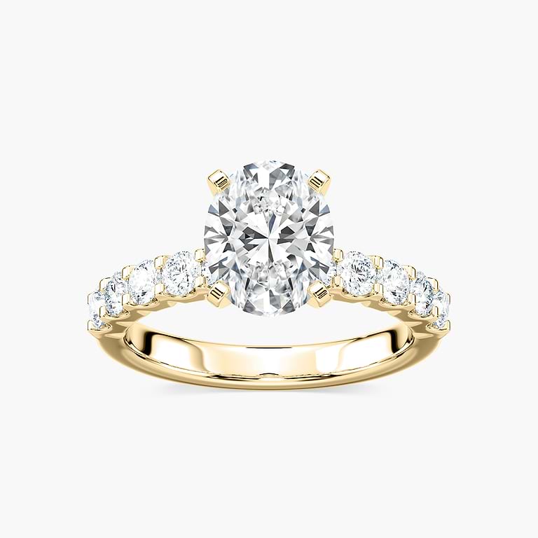 Emma Verlobungsring – Gelbgold