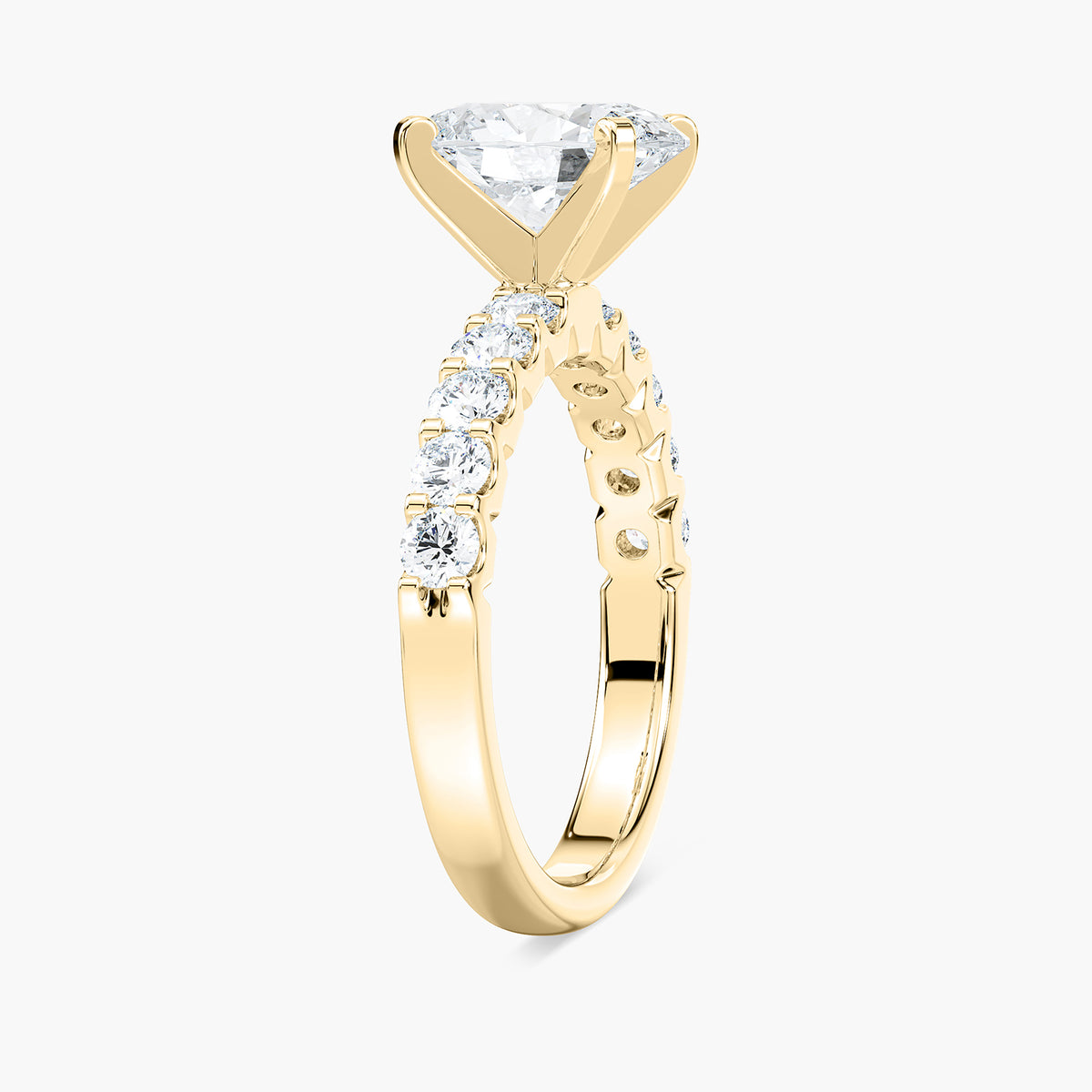 Emma Verlobungsring – Gelbgold