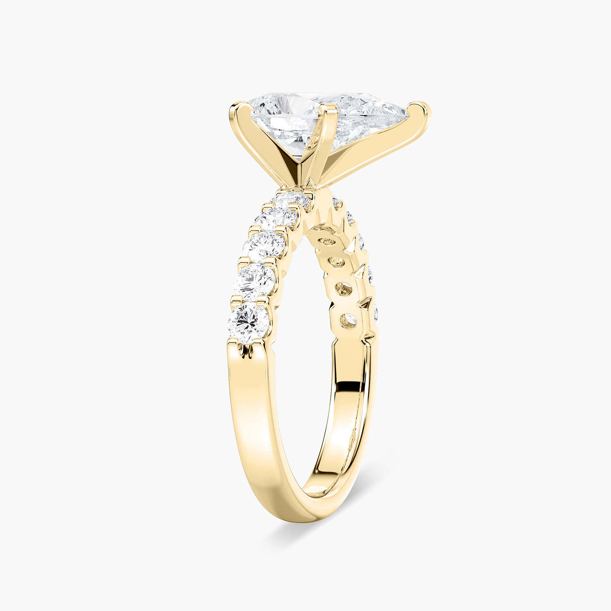 Emma Verlobungsring – Gelbgold