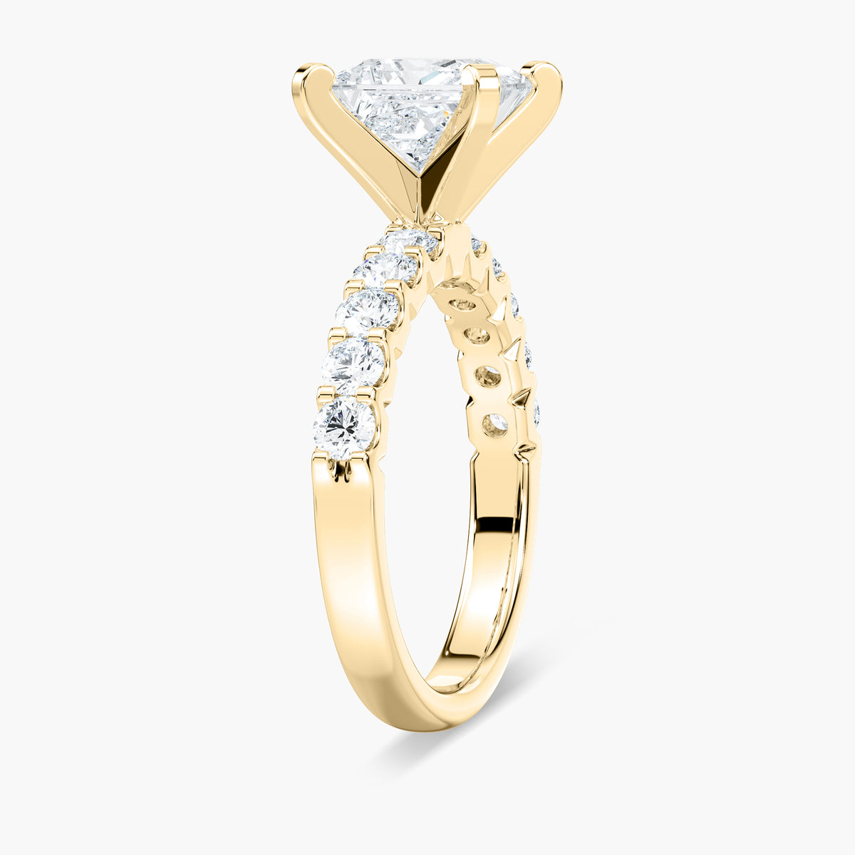 Emma Verlobungsring – Gelbgold