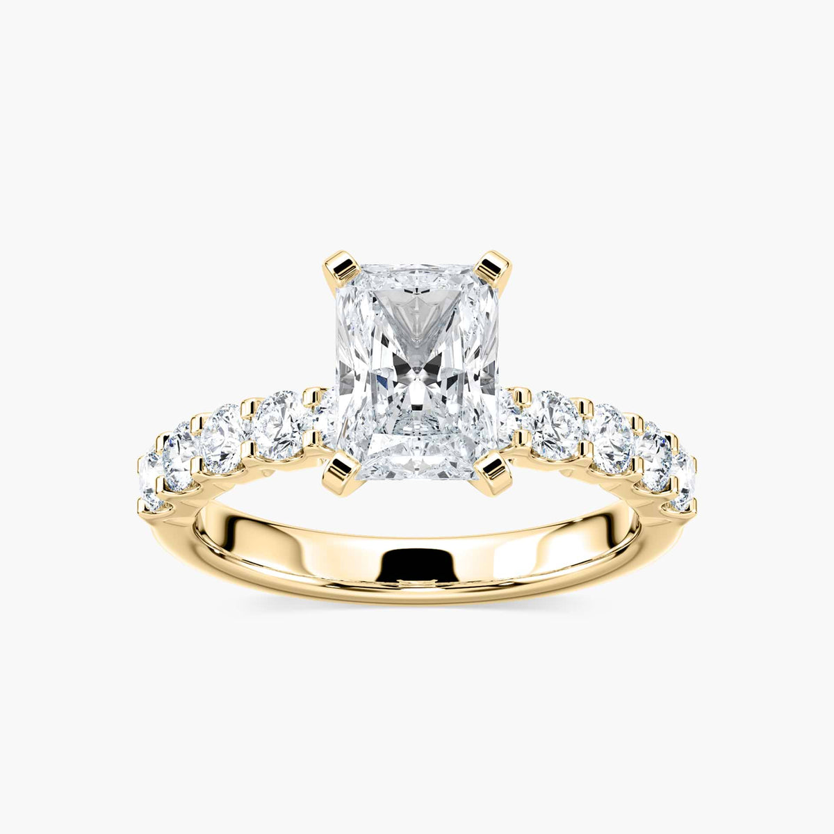Emma Verlobungsring – Gelbgold
