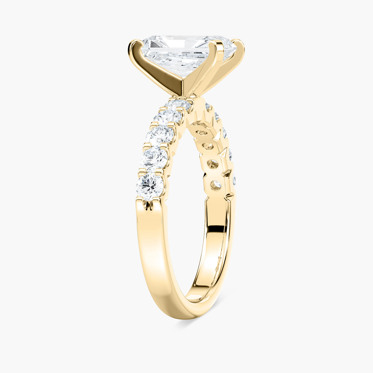 Emma Verlobungsring – Gelbgold