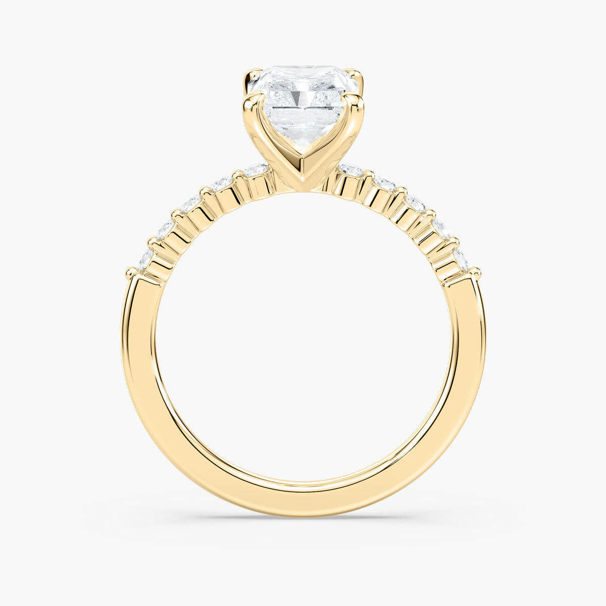 Emma Verlobungsring – Gelbgold