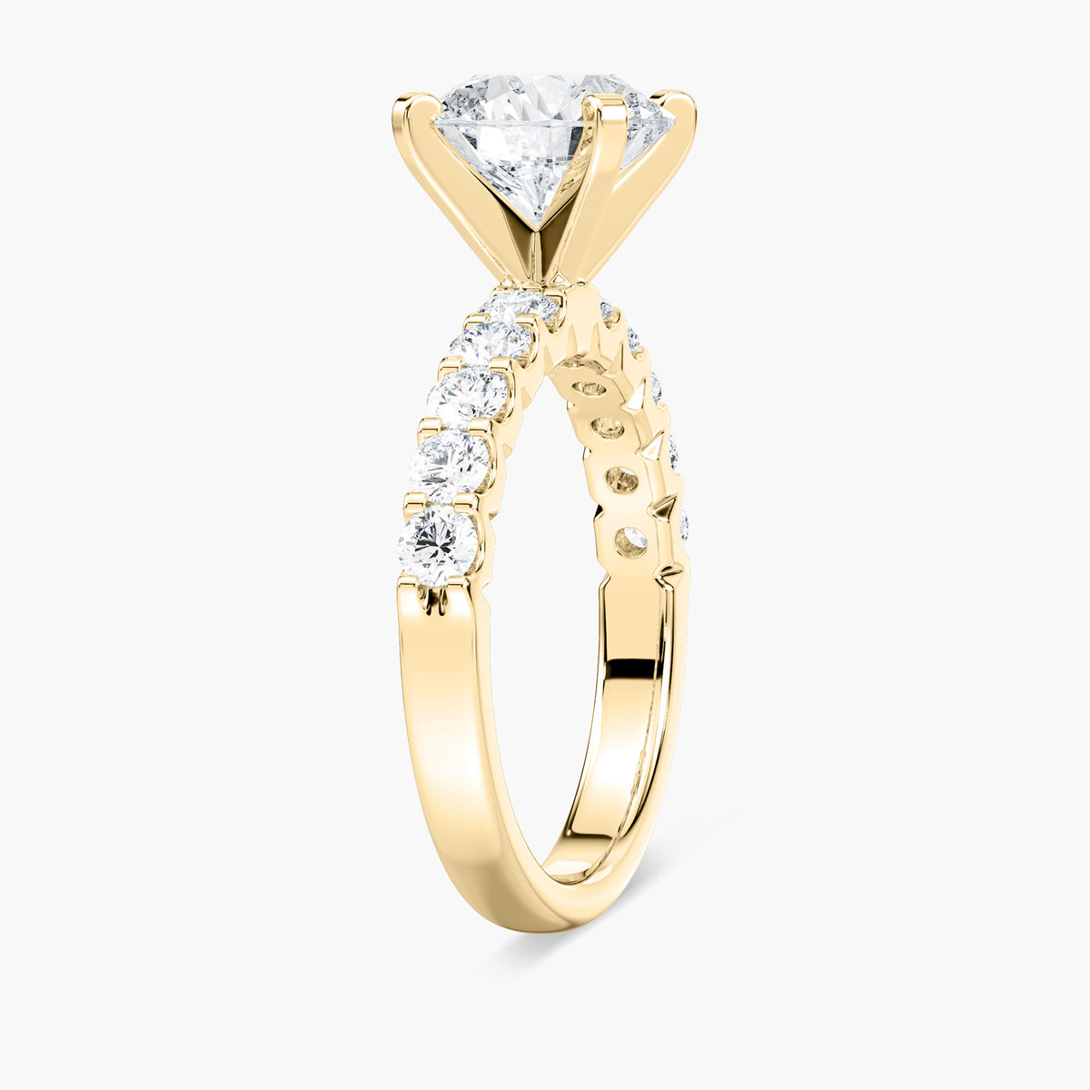 Emma Verlobungsring – Gelbgold