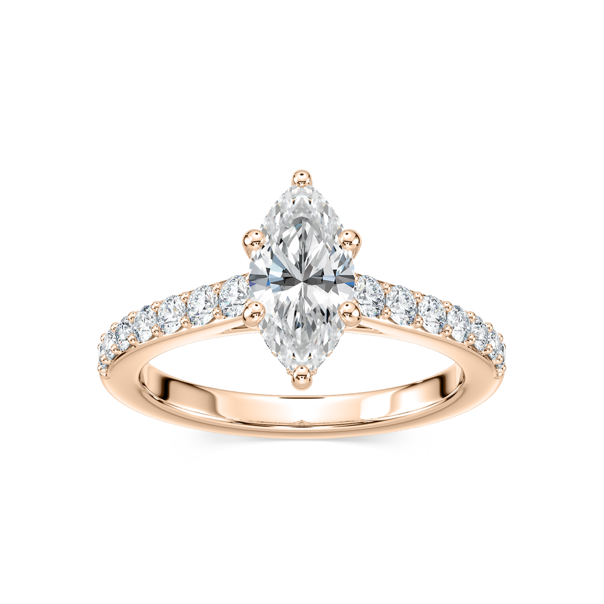 Hannah Verlobungsring – Roségold