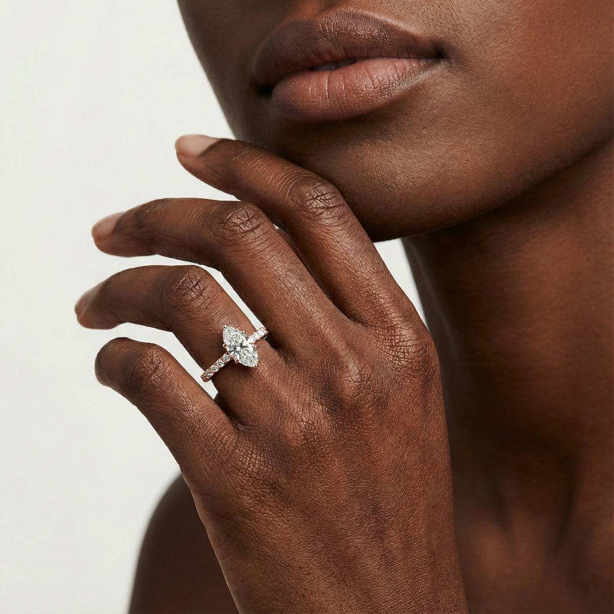 Hannah Verlobungsring – Roségold