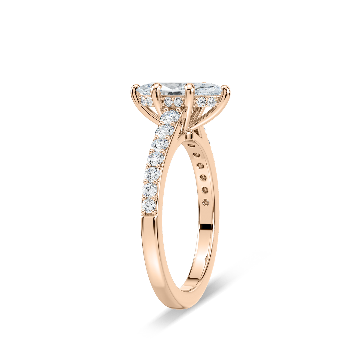 Hannah Verlobungsring – Roségold