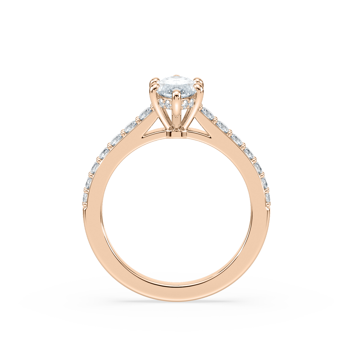 Hannah Verlobungsring – Roségold
