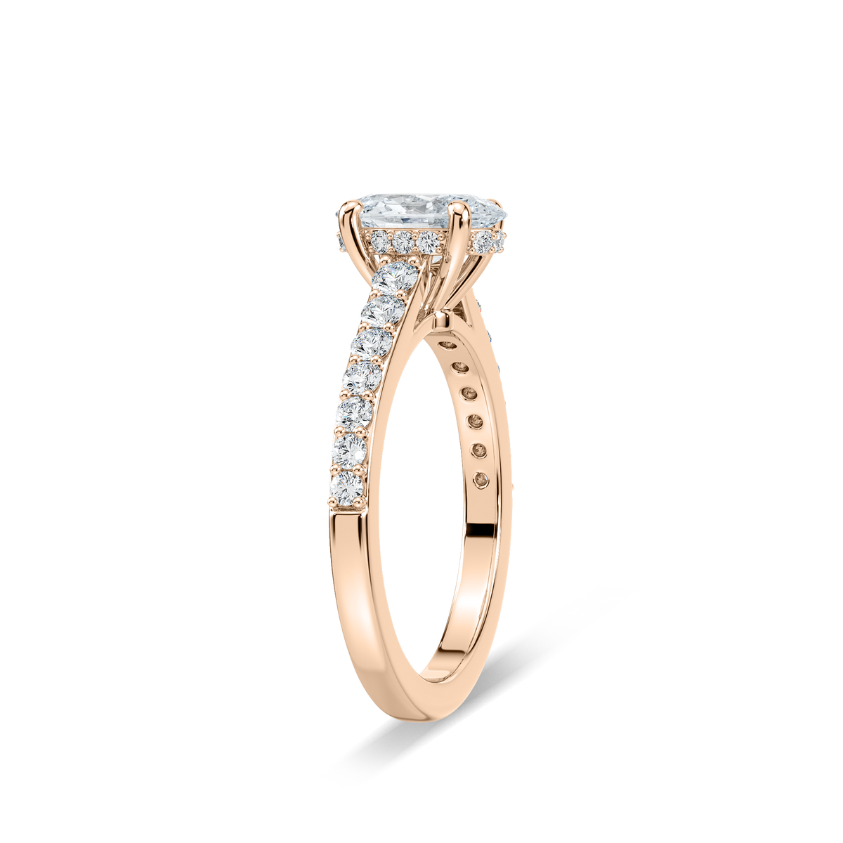 Hannah Verlobungsring – Roségold