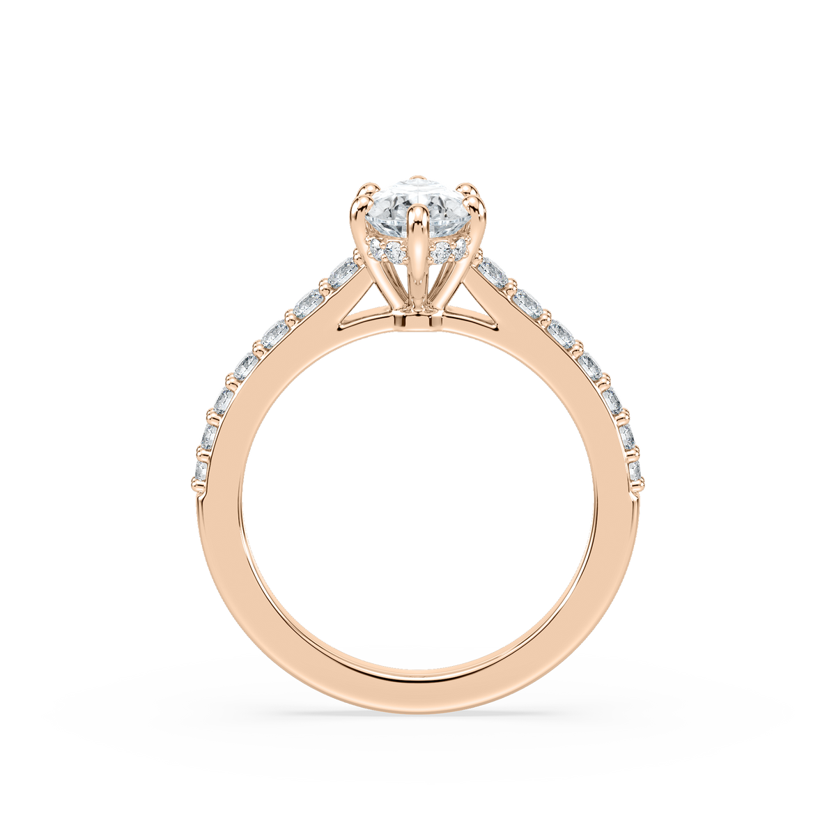 Hannah Verlobungsring – Roségold