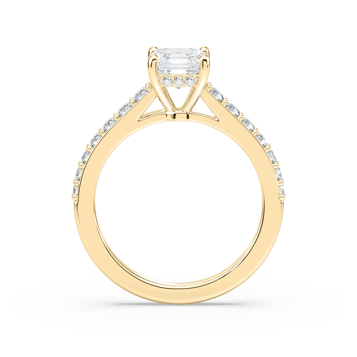 Hannah Verlobungsring – Gelbgold