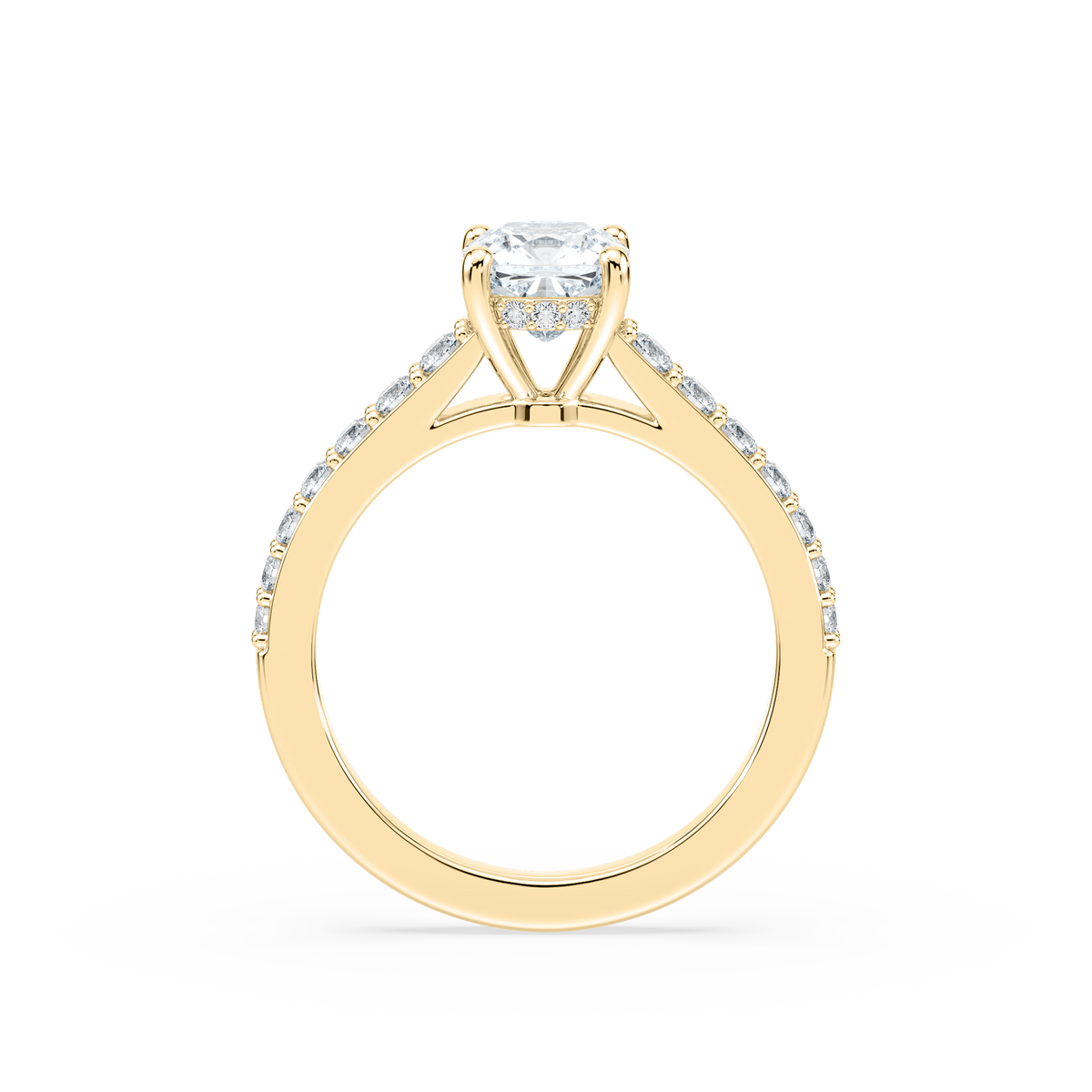 Hannah Verlobungsring – Gelbgold