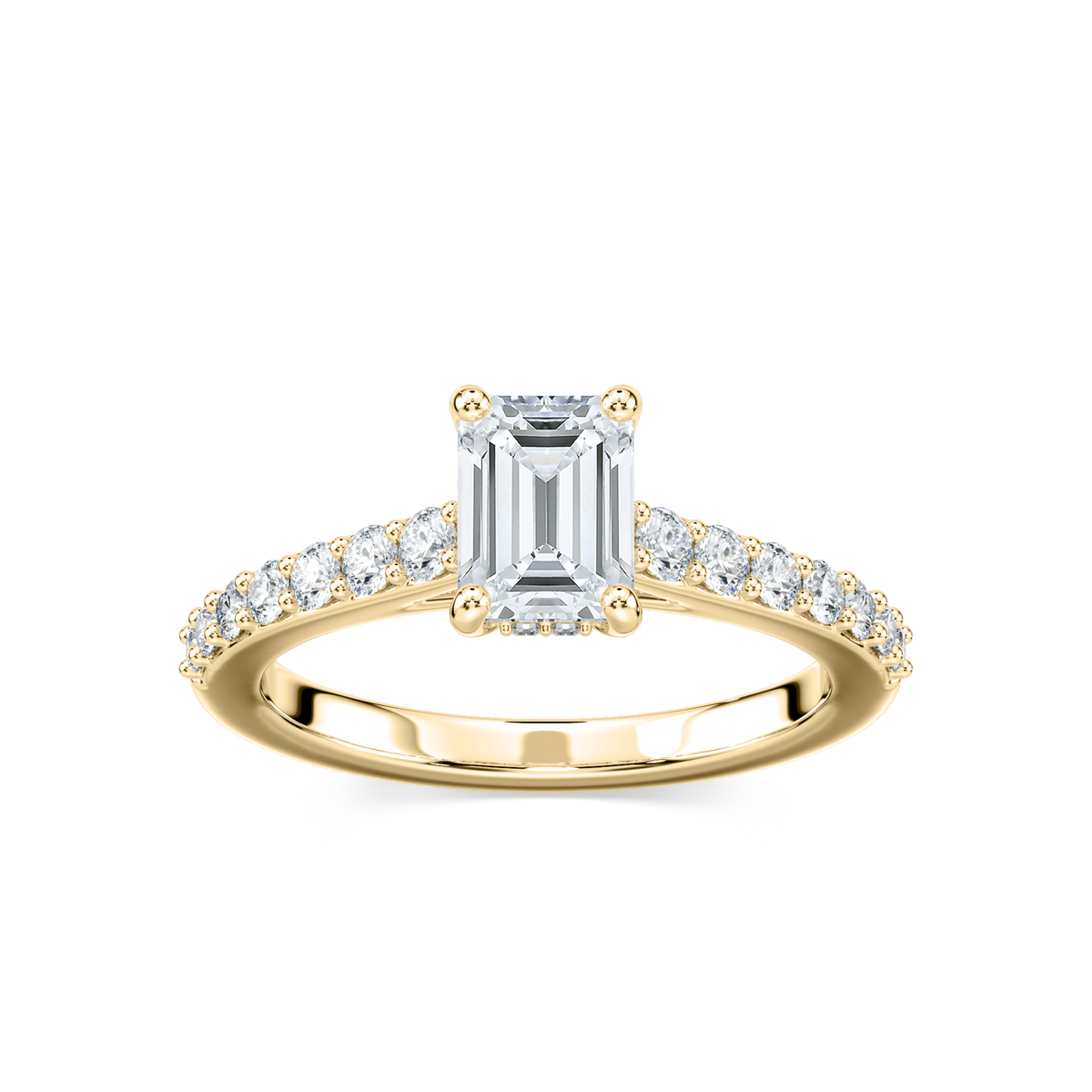 Hannah Verlobungsring – Gelbgold