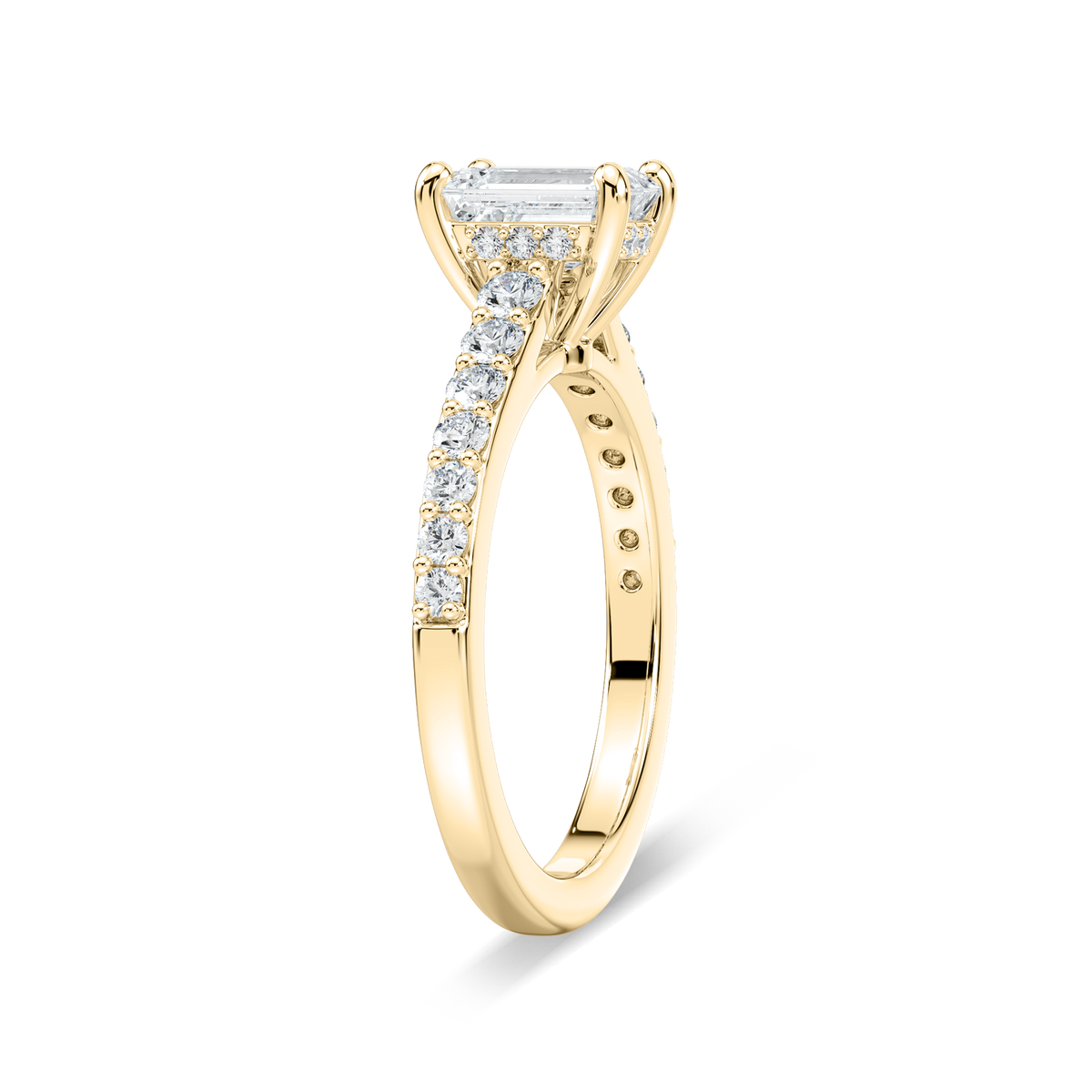 Hannah Verlobungsring – Gelbgold