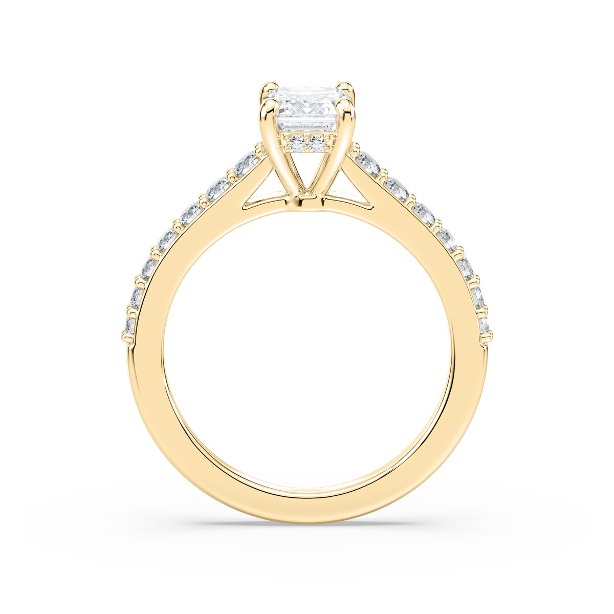 Hannah Verlobungsring – Gelbgold