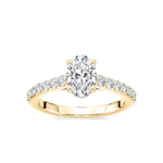 Hannah Verlobungsring – Gelbgold