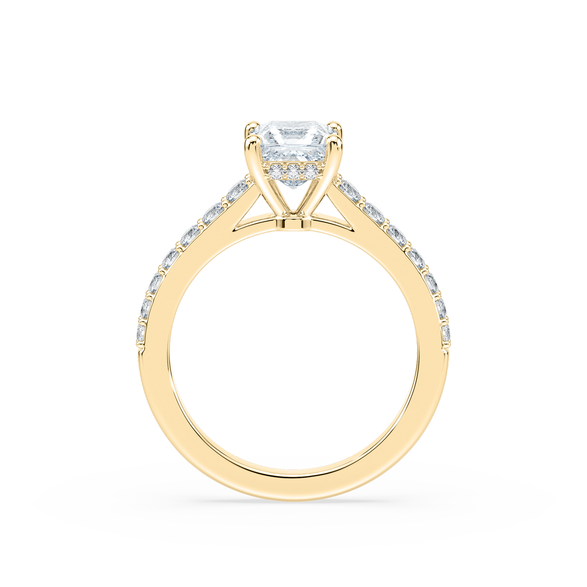 Hannah Verlobungsring – Gelbgold