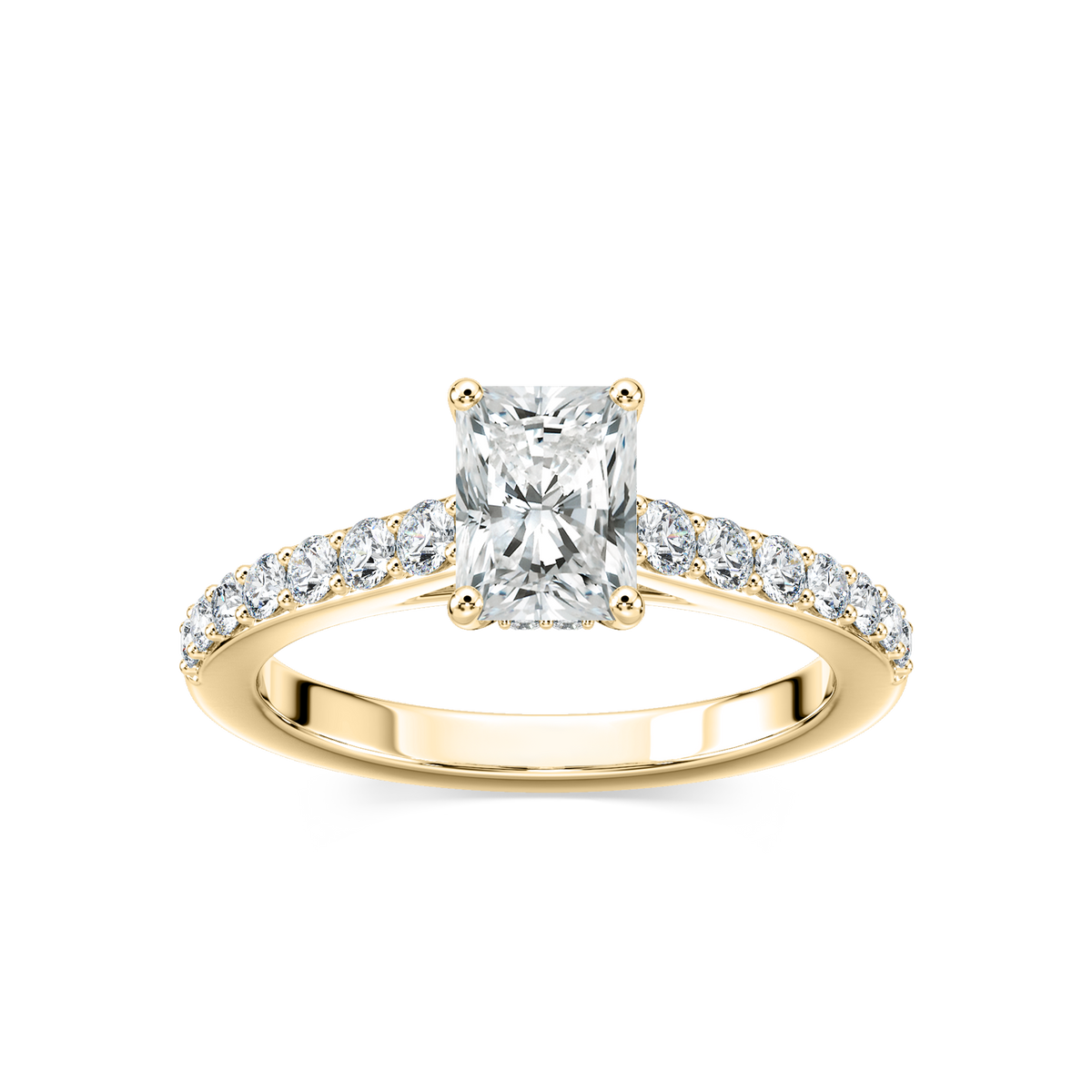 Hannah Verlobungsring – Gelbgold