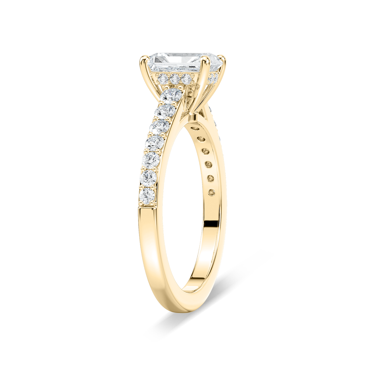 Hannah Verlobungsring – Gelbgold