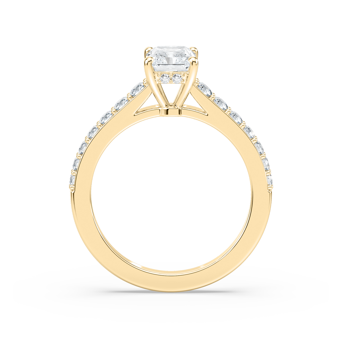 Hannah Verlobungsring – Gelbgold