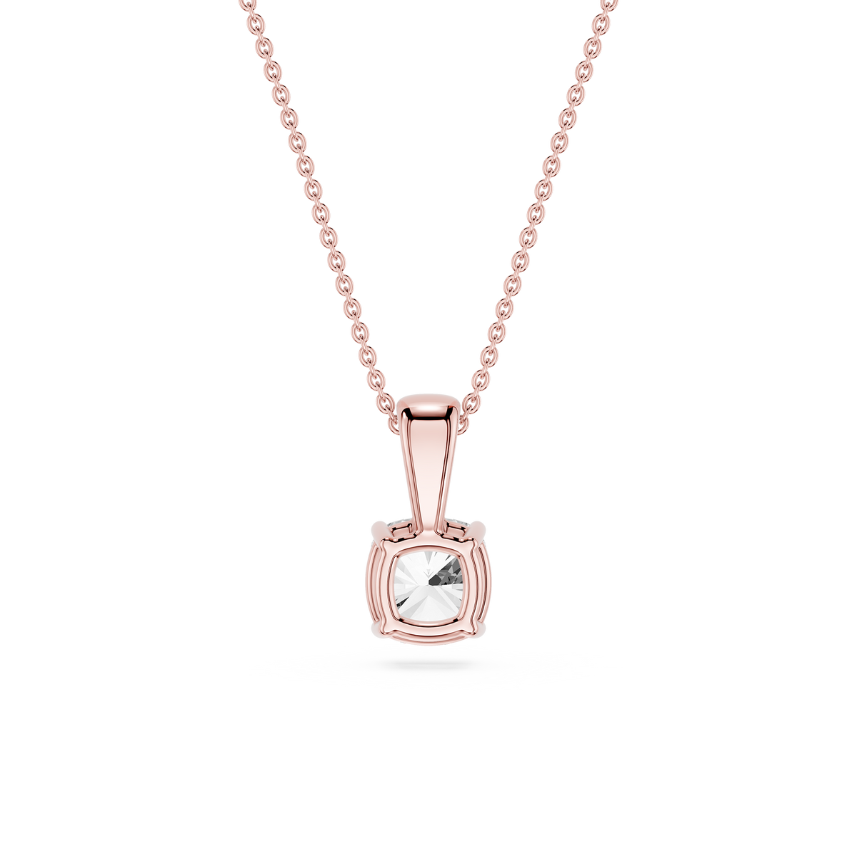Lovea Lina Anhänger – Kissenschliff – Roségold