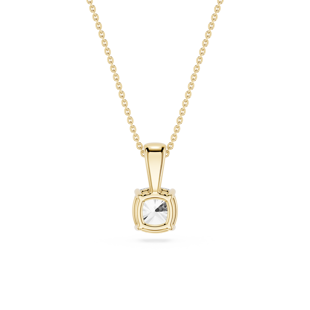 Lovea Lina Anhänger – Kissenschliff – Gelbgold