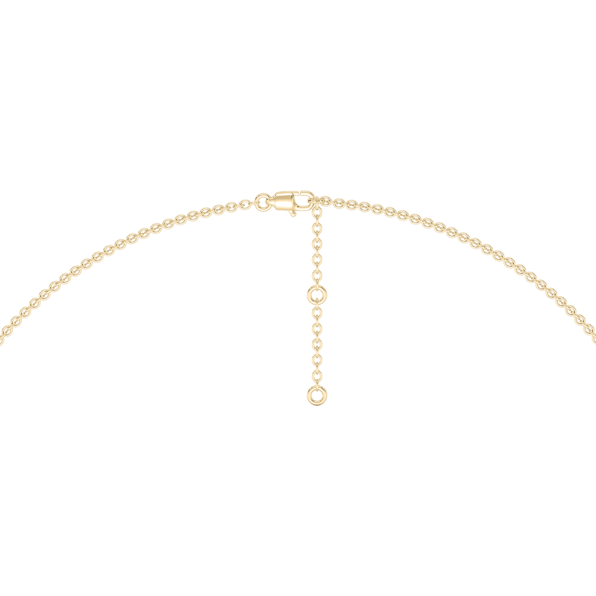 Lovea Lina Anhänger – Kissenschliff – Gelbgold