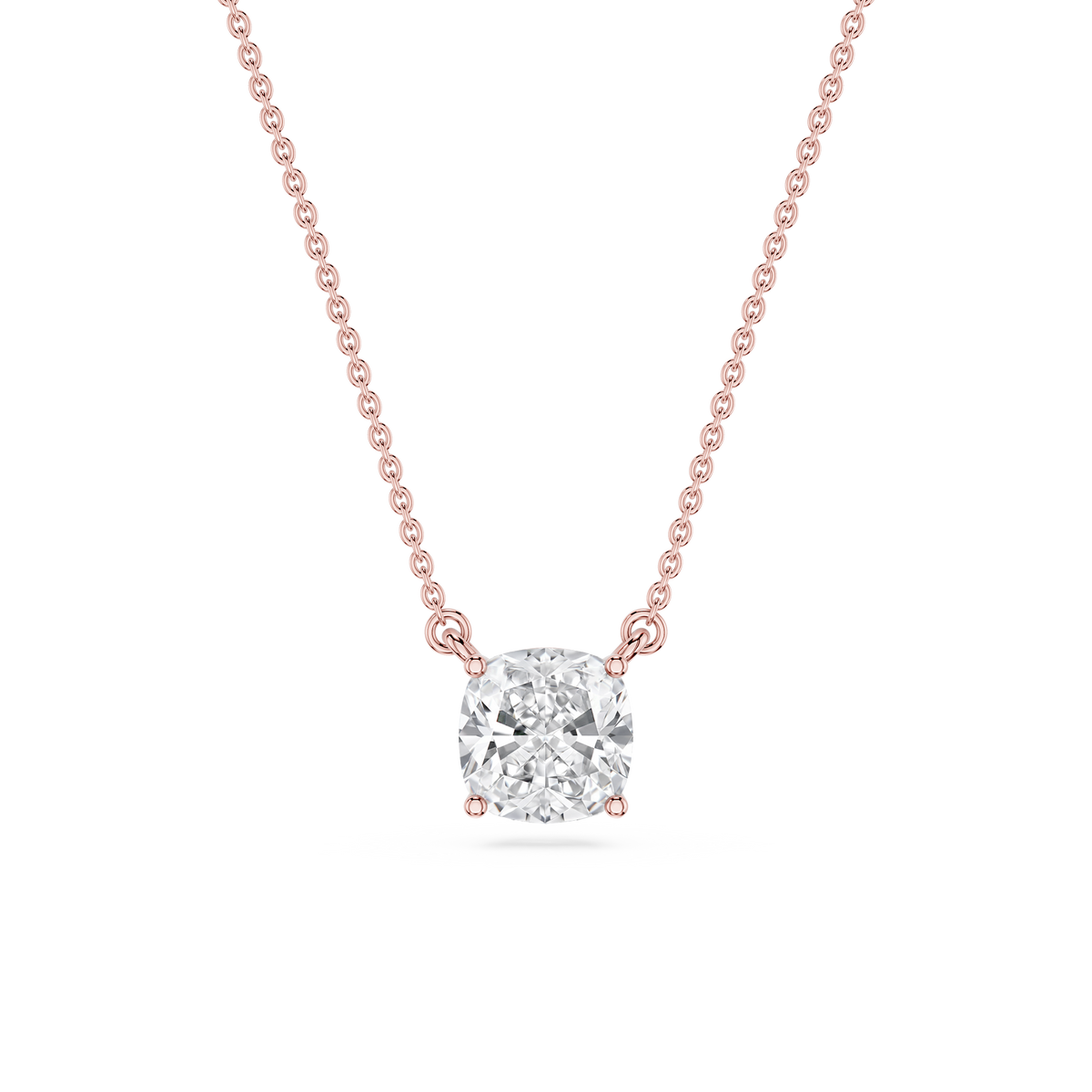 Lovea Carla Anhänger – Kissenschliff – Roségold
