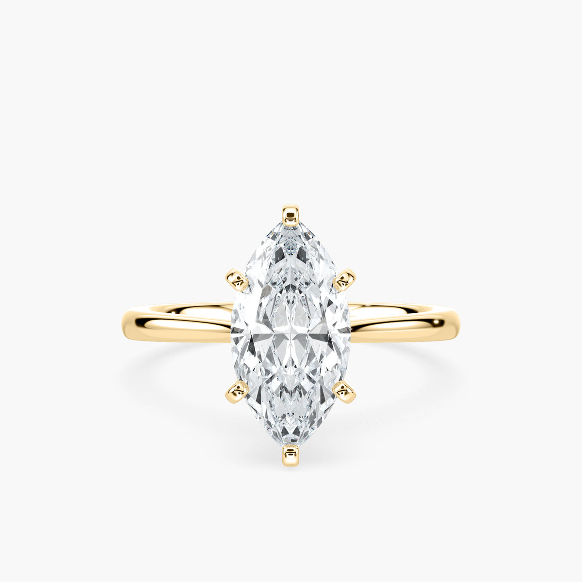 Sophie Verlobungsring – Gelbgold