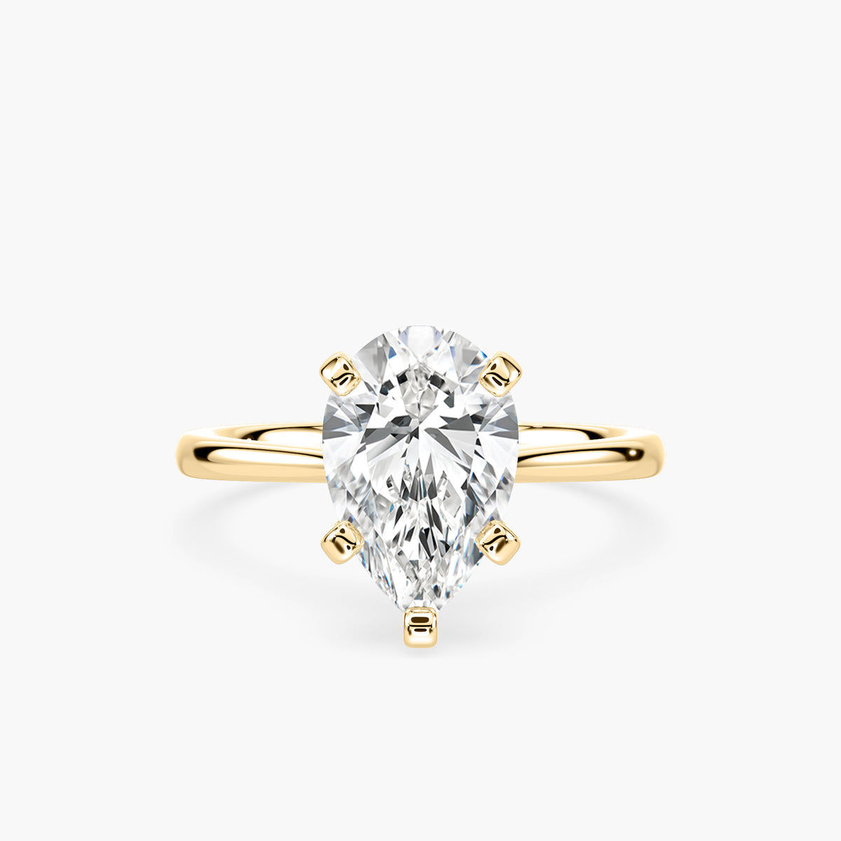 Sophie Verlobungsring – Gelbgold