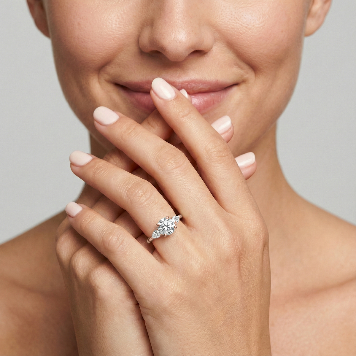 Johanna Verlobungsring – Roségold