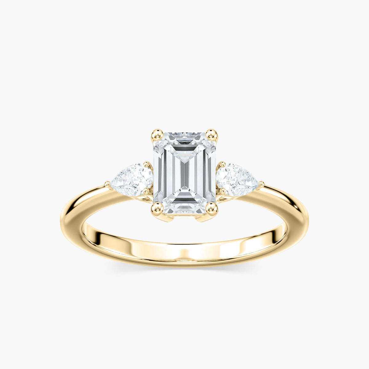 Johanna Verlobungsring – Gelbgold