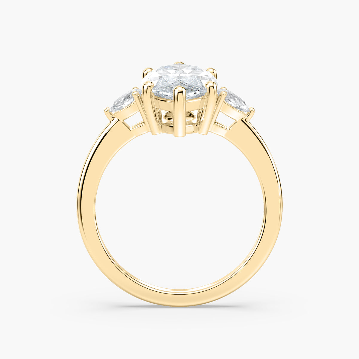 Johanna Verlobungsring – Gelbgold