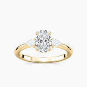 Johanna Verlobungsring – Gelbgold