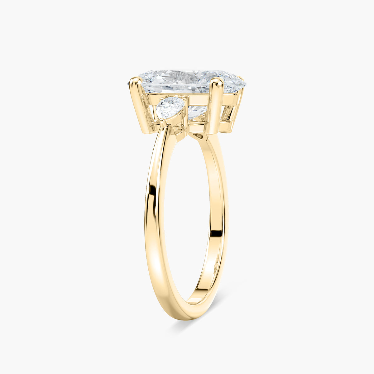 Johanna Verlobungsring – Gelbgold