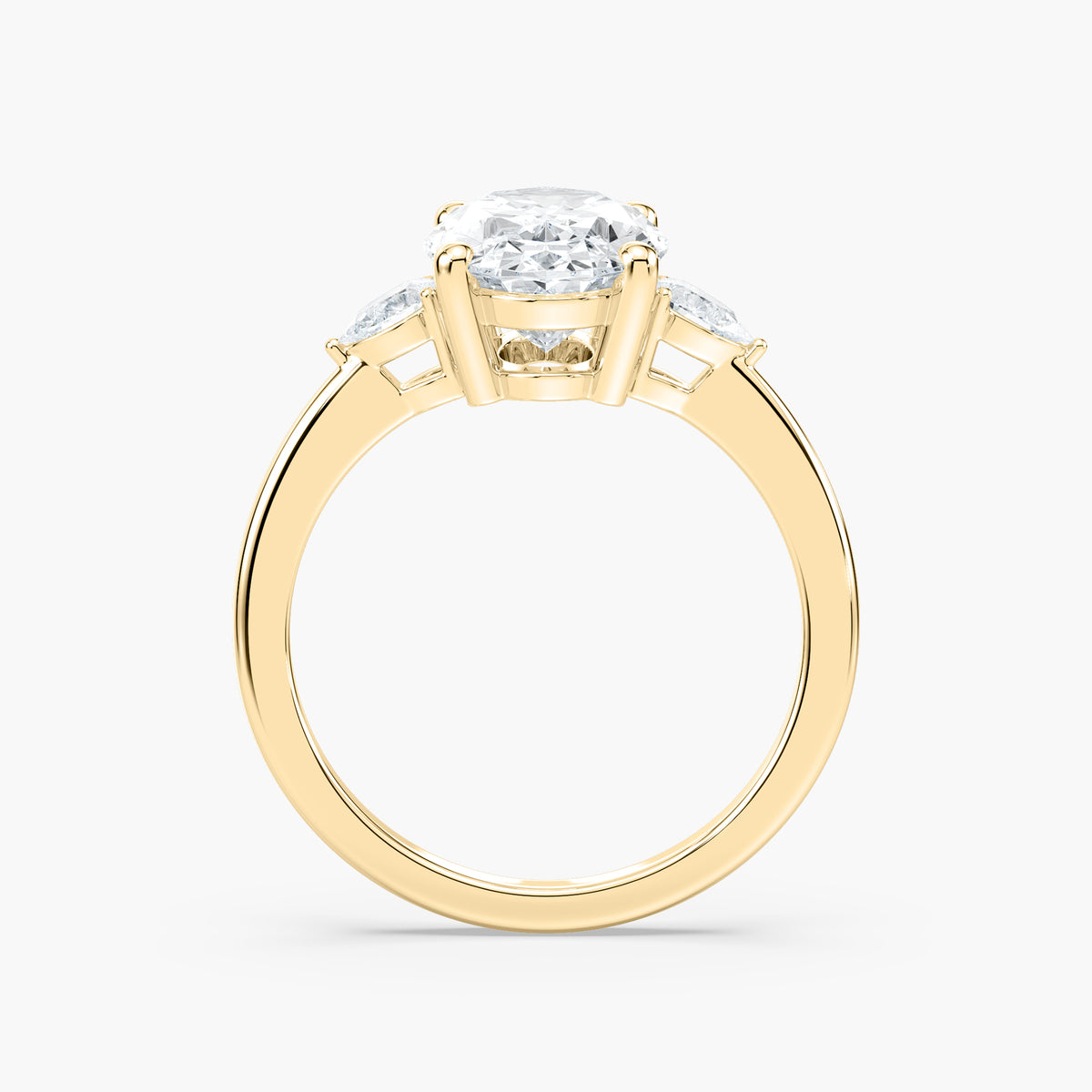 Johanna Verlobungsring – Gelbgold