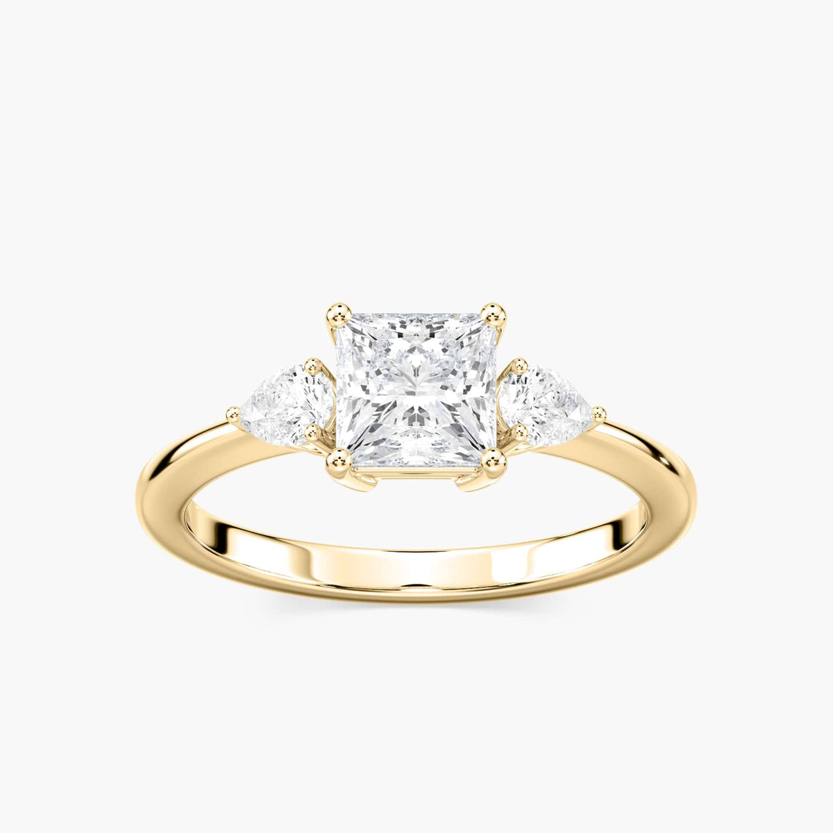 Johanna Verlobungsring – Gelbgold