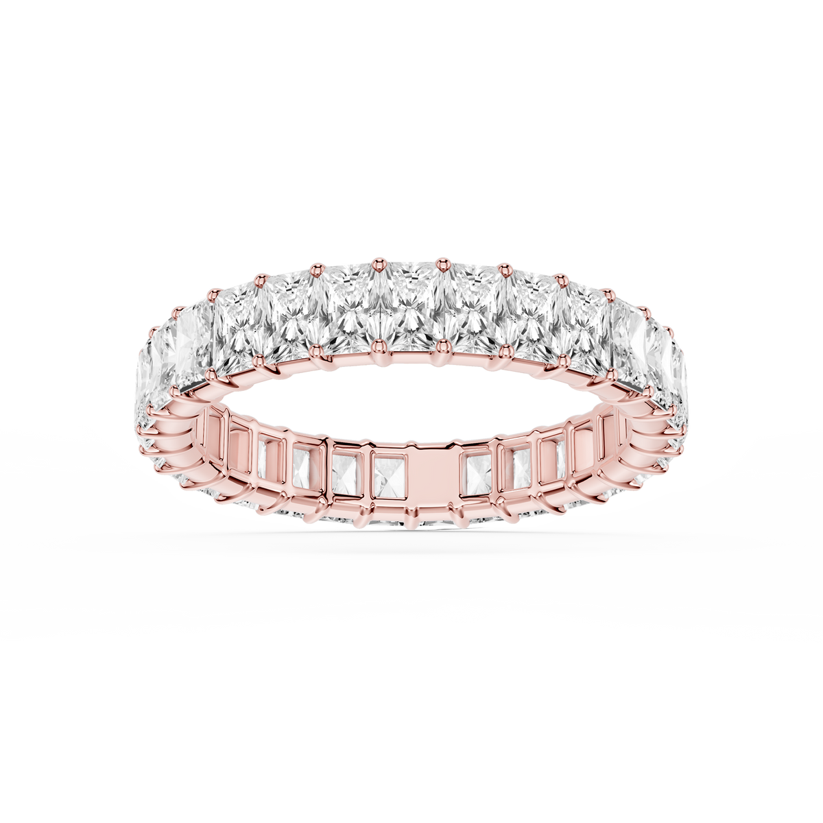 Lovea Frieda Eternity Ring Radiantschliff – Roségold