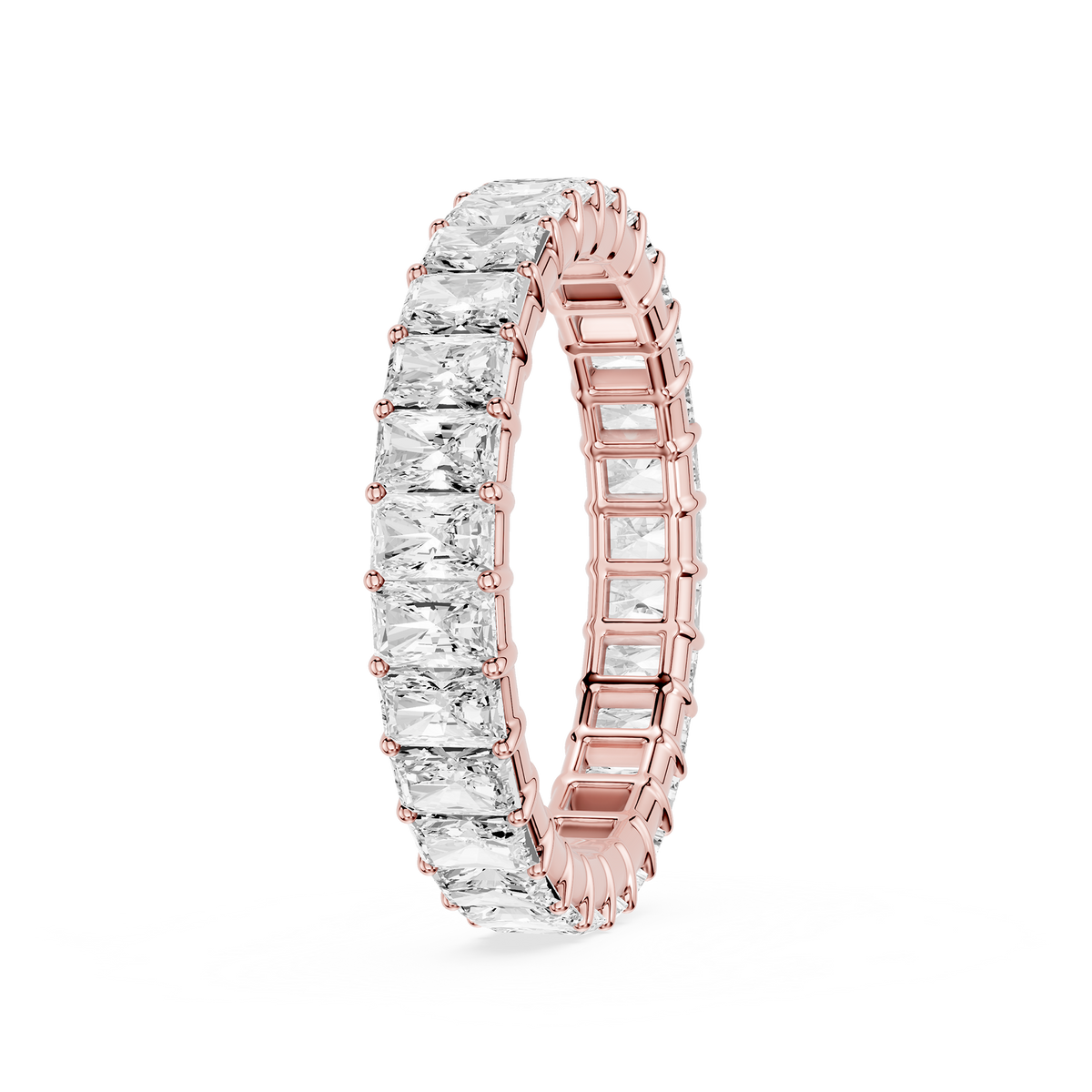 Lovea Frieda Eternity Ring Radiantschliff – Roségold