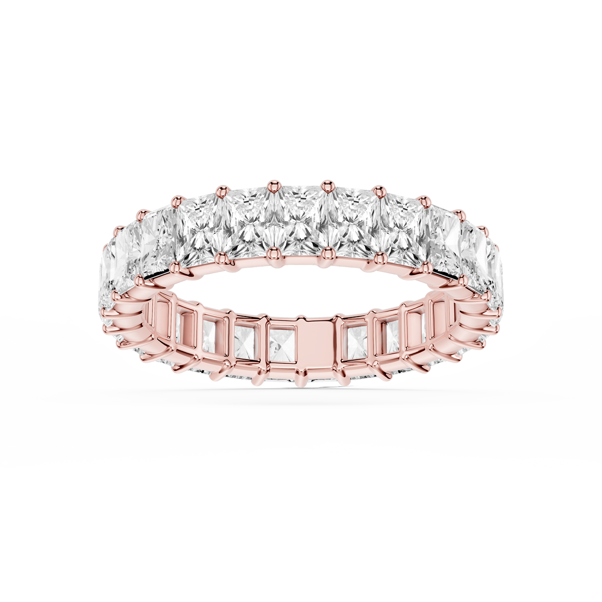 Lovea Frieda Eternity Ring Radiantschliff – Roségold