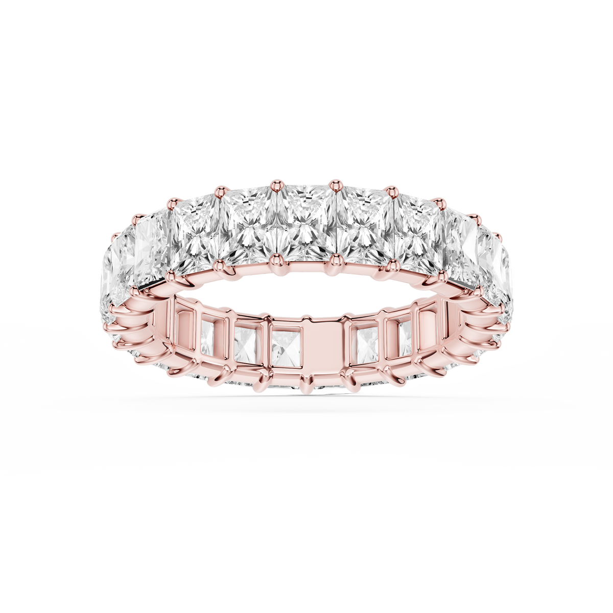 Lovea Frieda Eternity Ring Radiantschliff – Roségold