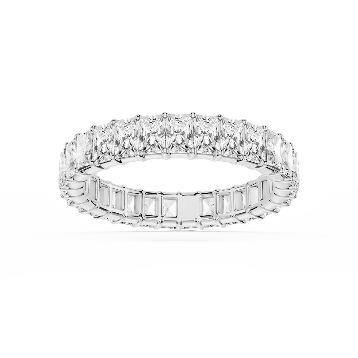 Lovea Frieda Eternity Ring Radiantschliff – Weißgold