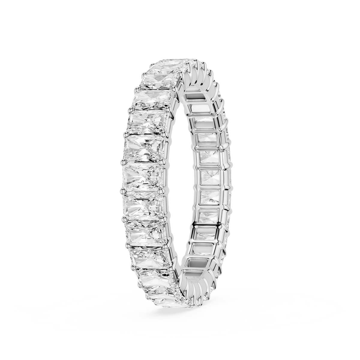 Lovea Frieda Eternity Ring Radiantschliff – Weißgold