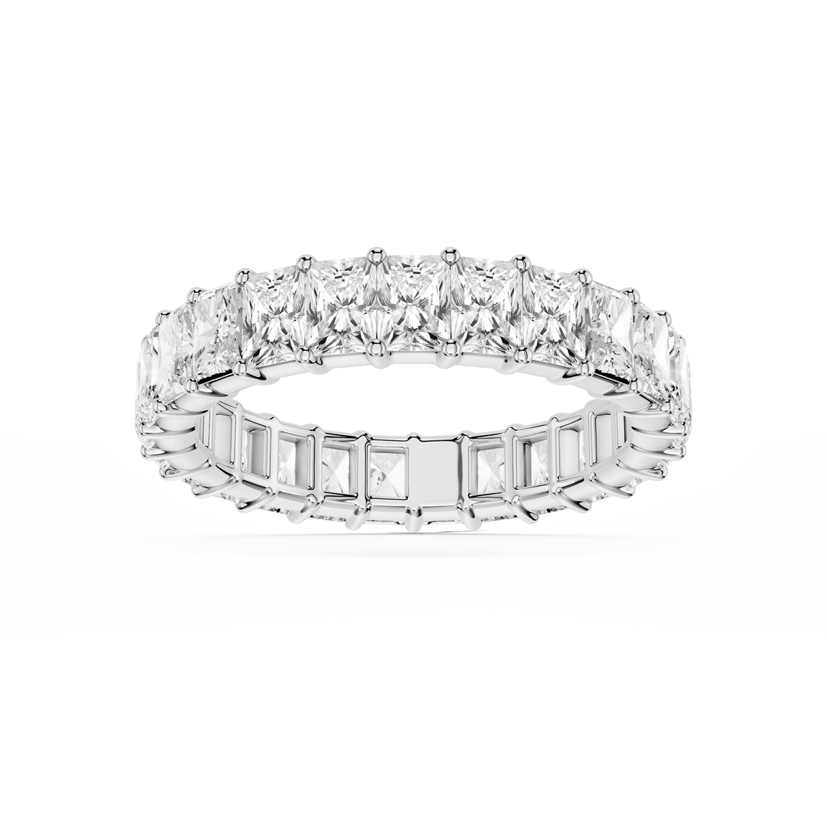 Lovea Frieda Eternity Ring Radiantschliff – Weißgold