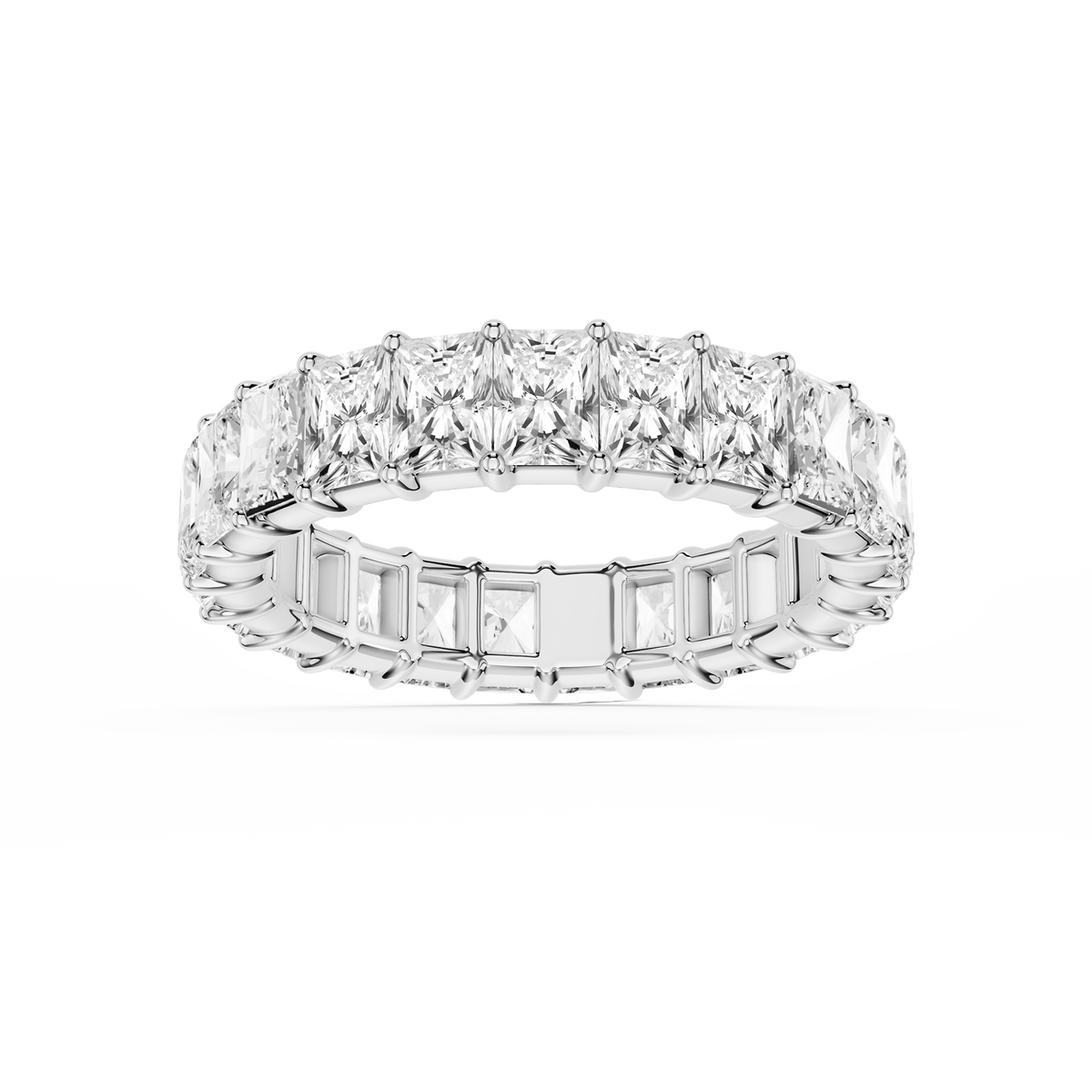 Lovea Frieda Eternity Ring Radiantschliff – Weißgold