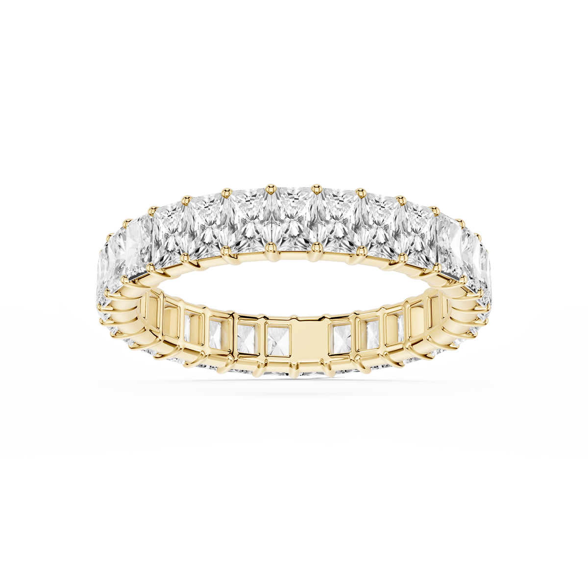 Lovea Frieda Eternity Ring Radiantschliff – Gelbgold