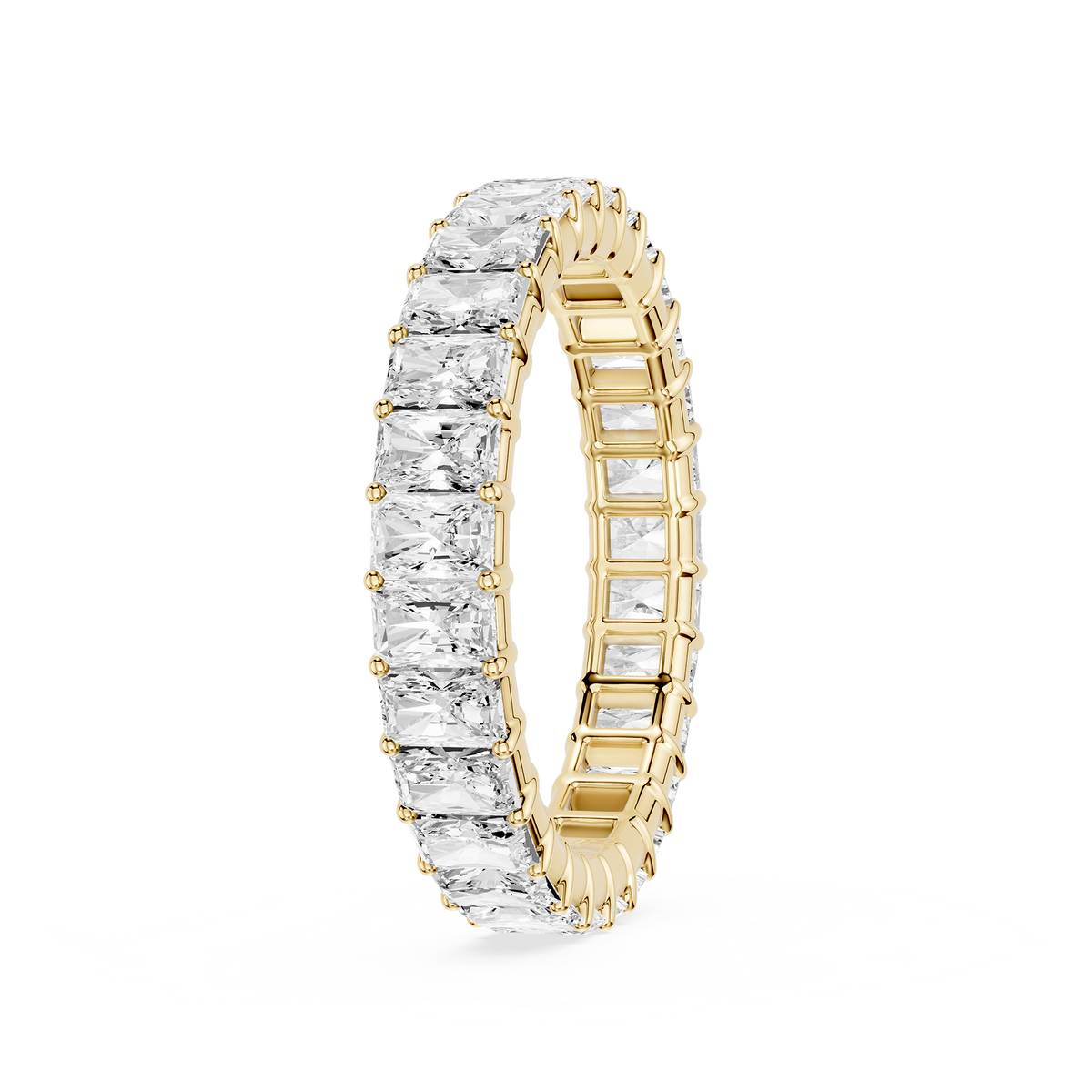 Lovea Frieda Eternity Ring Radiantschliff – Gelbgold